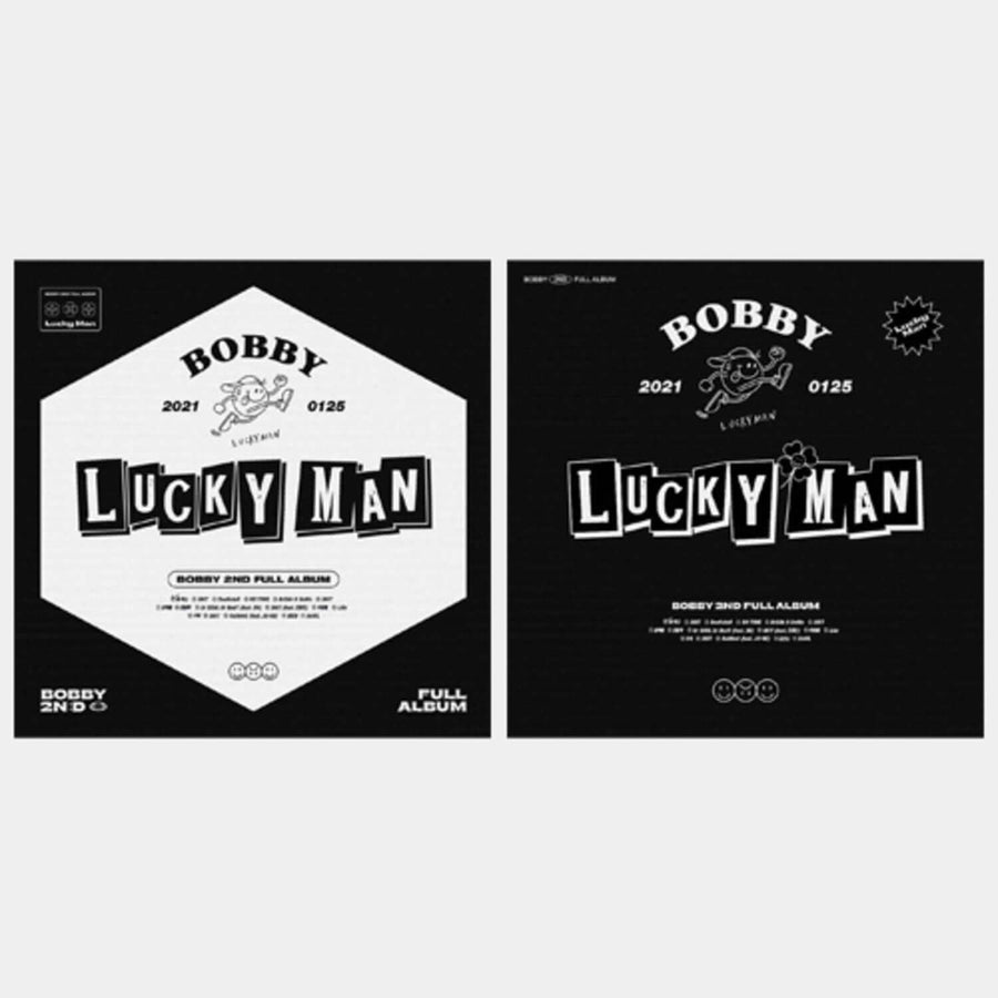 Bobby - 2nd Full Album [Lucky Man] _ A+B Ver. - Kpop アルバム