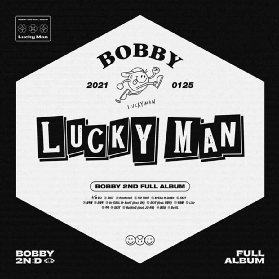 BOBBY - BOBBY 2nd Full Album [Lucky Man] _ A Ver. - Kpop Album