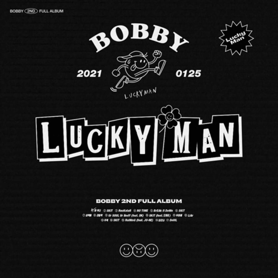 Bobby - Bobby 2nd Full Album [Lucky Man] _ B Ver. - Kpop アルバム