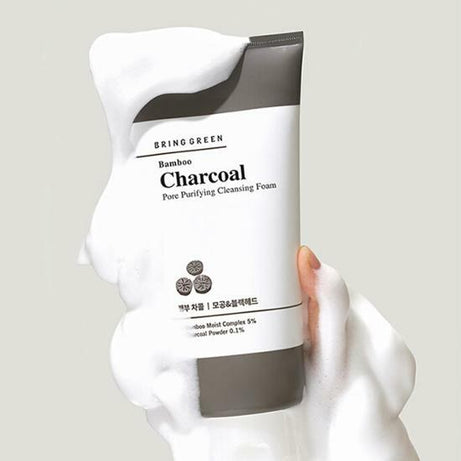 BRINGGREEN Bamboo Charcoal Pore Purifying Cleansing Foam 300ml