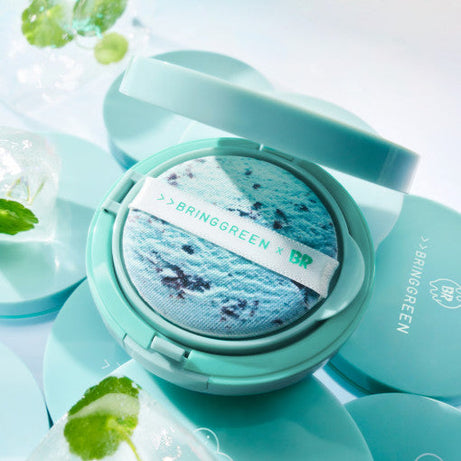 BRINGGREEN Teatree Cica Tone-up Sun Cushion 15g #BaskinRobbinsCollection available on Koolseoul.com, your Korean Eshop from Seoul !