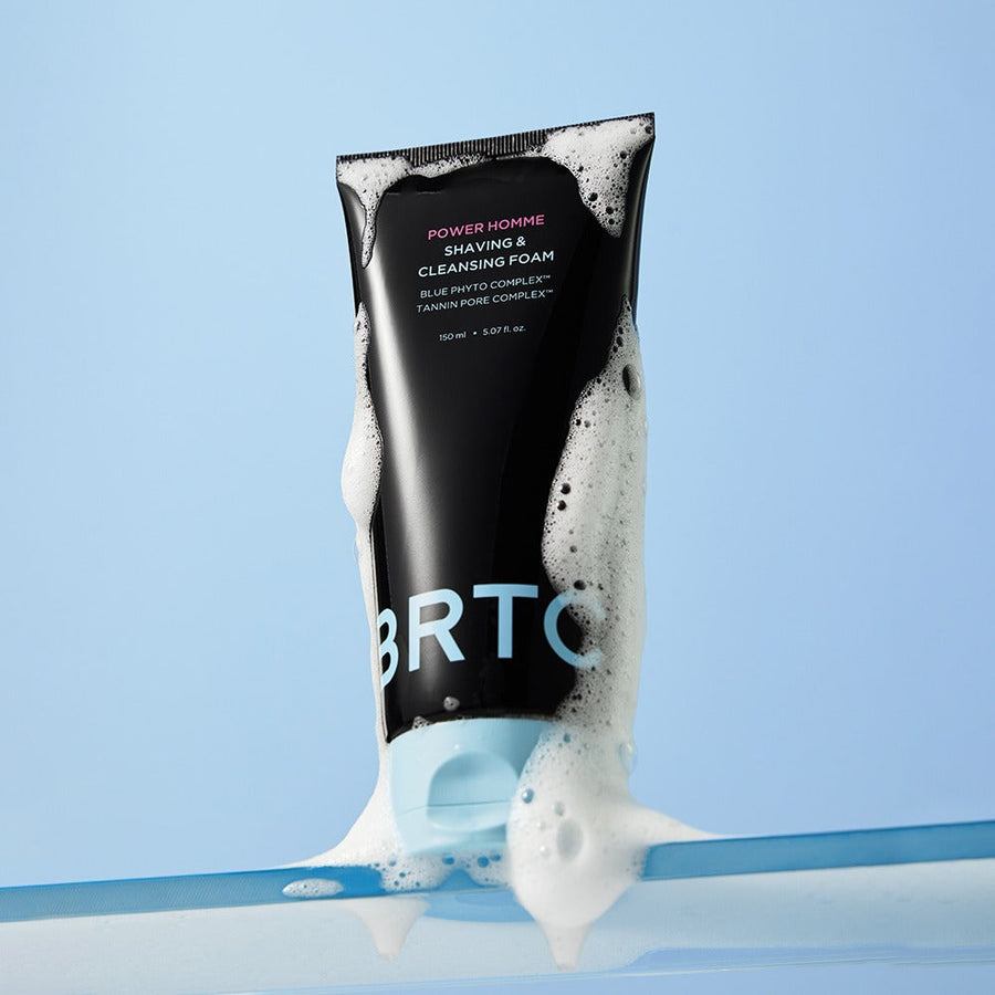 BRTC パワーオム シェービング＆クレンザーフォーム 150ml