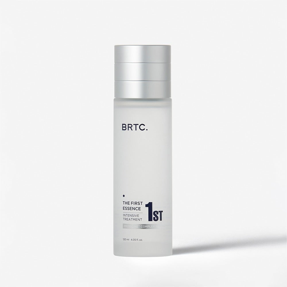 BRTC The First Essence 120ml bottle displayed against a plain background