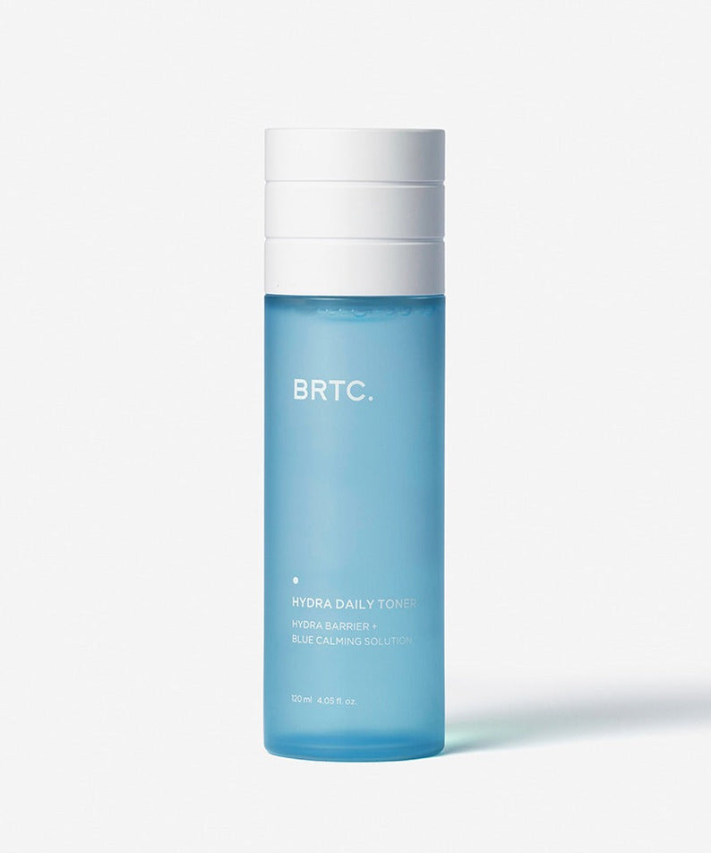 BRTC Hydra Daily Toner 120ml blue bottle on white background