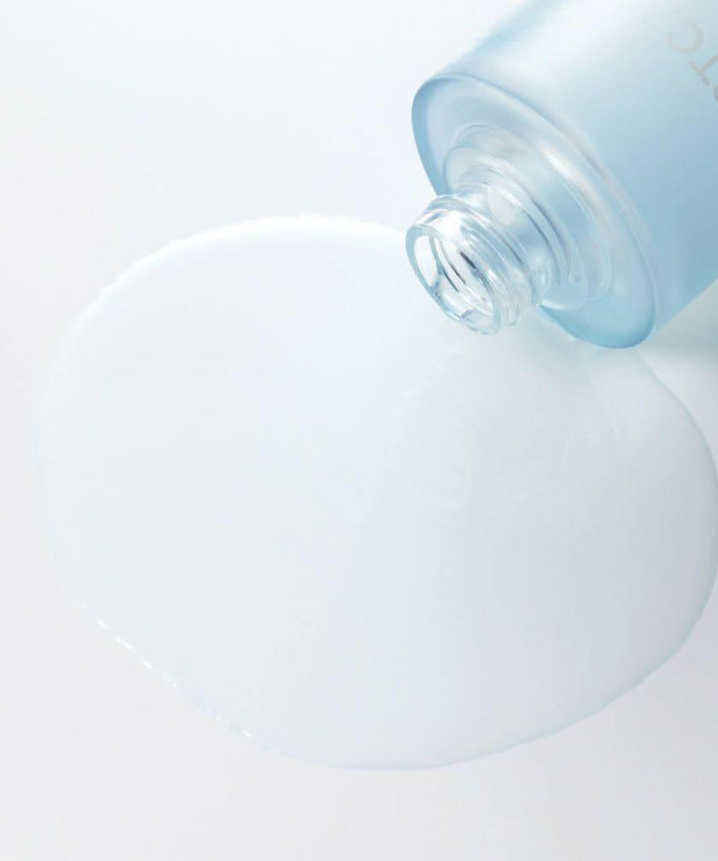 BRTC Hydra Daily Toner 120ml bottle spilling hydrating liquid, skincare product