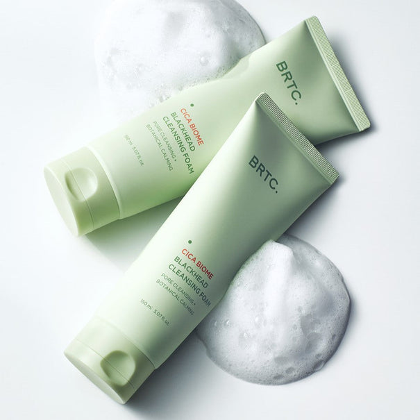 BRTC Cica Biome Blackhead Cleansing Foam 150ml available on Koolseoul.com, your Korean Eshop from Seoul !