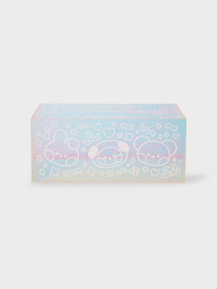 BT21 アクリル ティッシュボックスカバー グリッターエディション