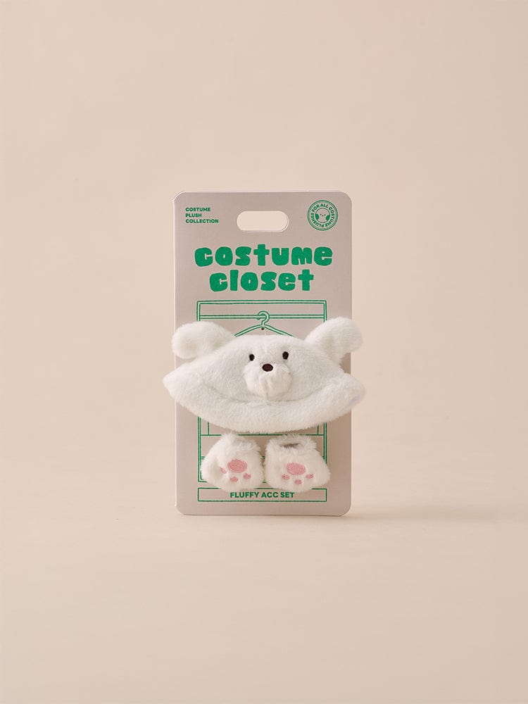 BT21 BABY COSTUME PLUSH CLOSET - MALTESE FLUFFY