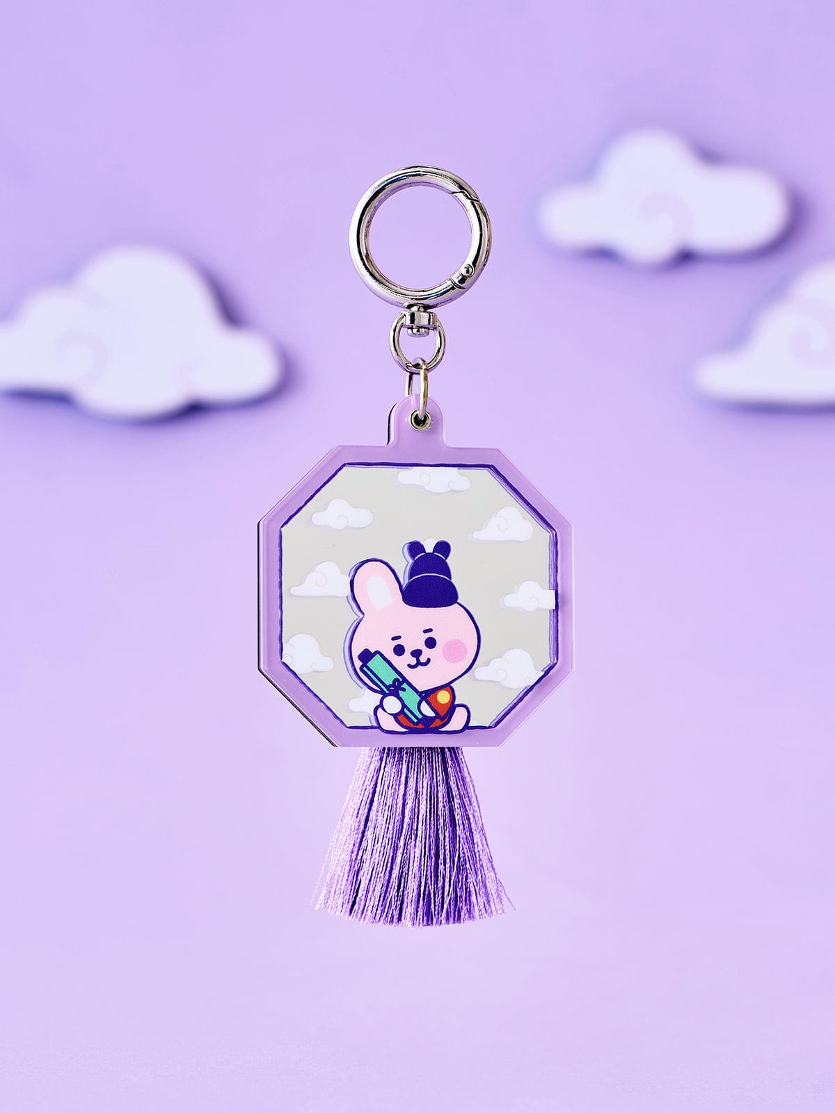 BT21 COOKY BABY MIRROR KEYRING K-EDITION ver.2