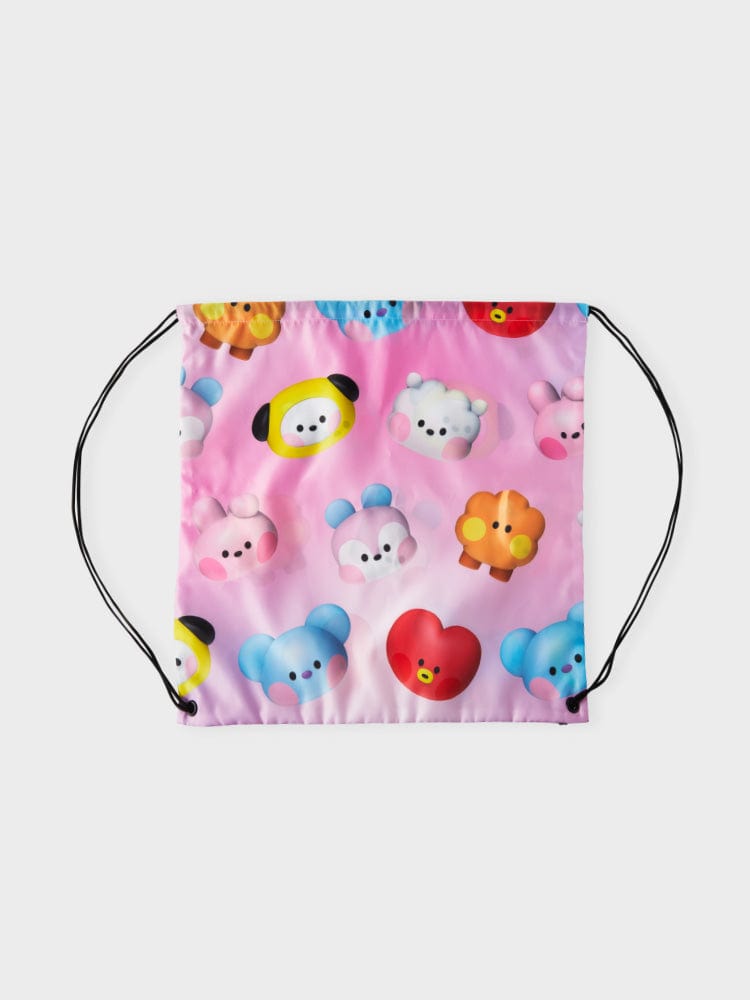 BT21 ドローストリング バックパック ビッグ＆タイニーエディション