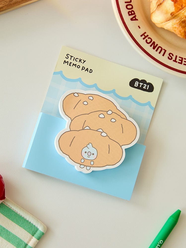 BT21 KOYA BABY STICKY MEMO NOTEPADS BAKERY SHOP