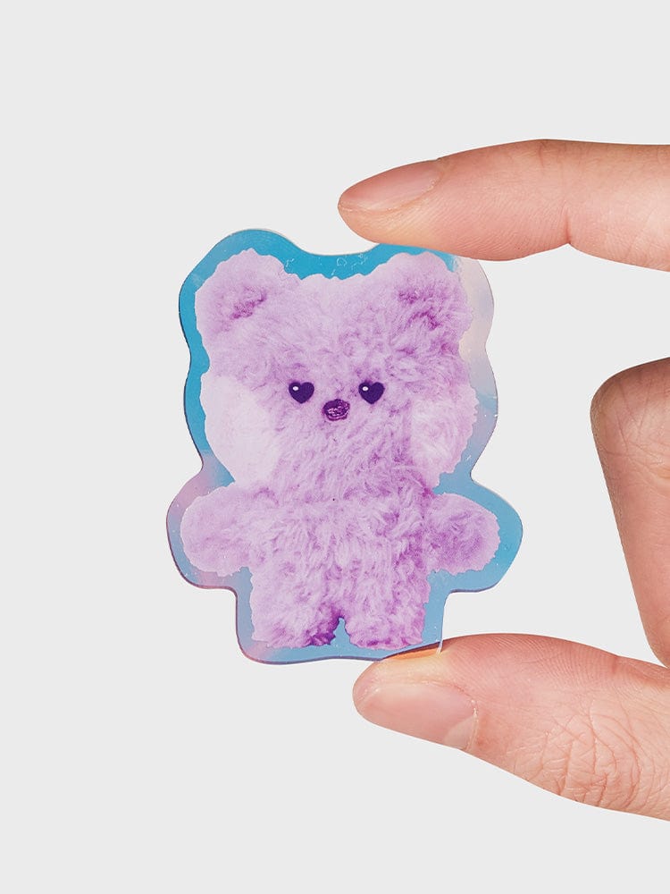 BT21 KOYA minini ACRYLIC MAGNETIC CLIP PURPLE OF WISH EDITION