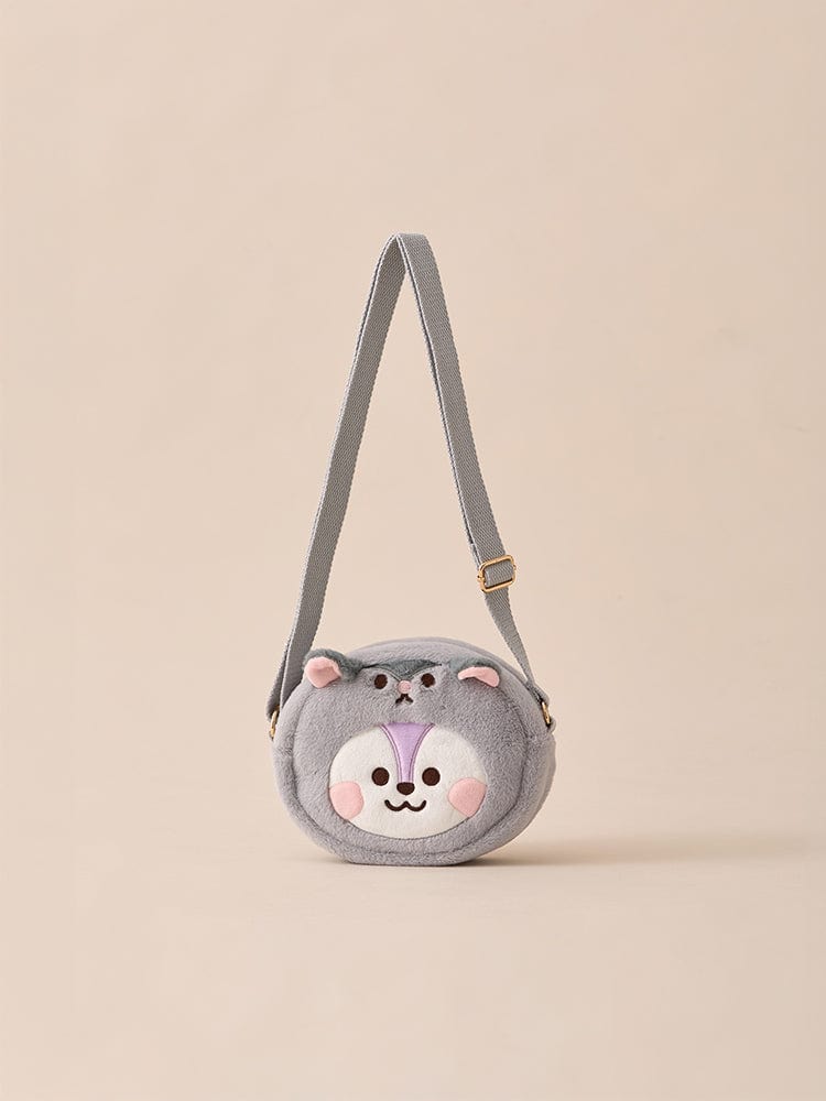 BT21 MANG BABY CROSSBODY BAG FLUFFY
