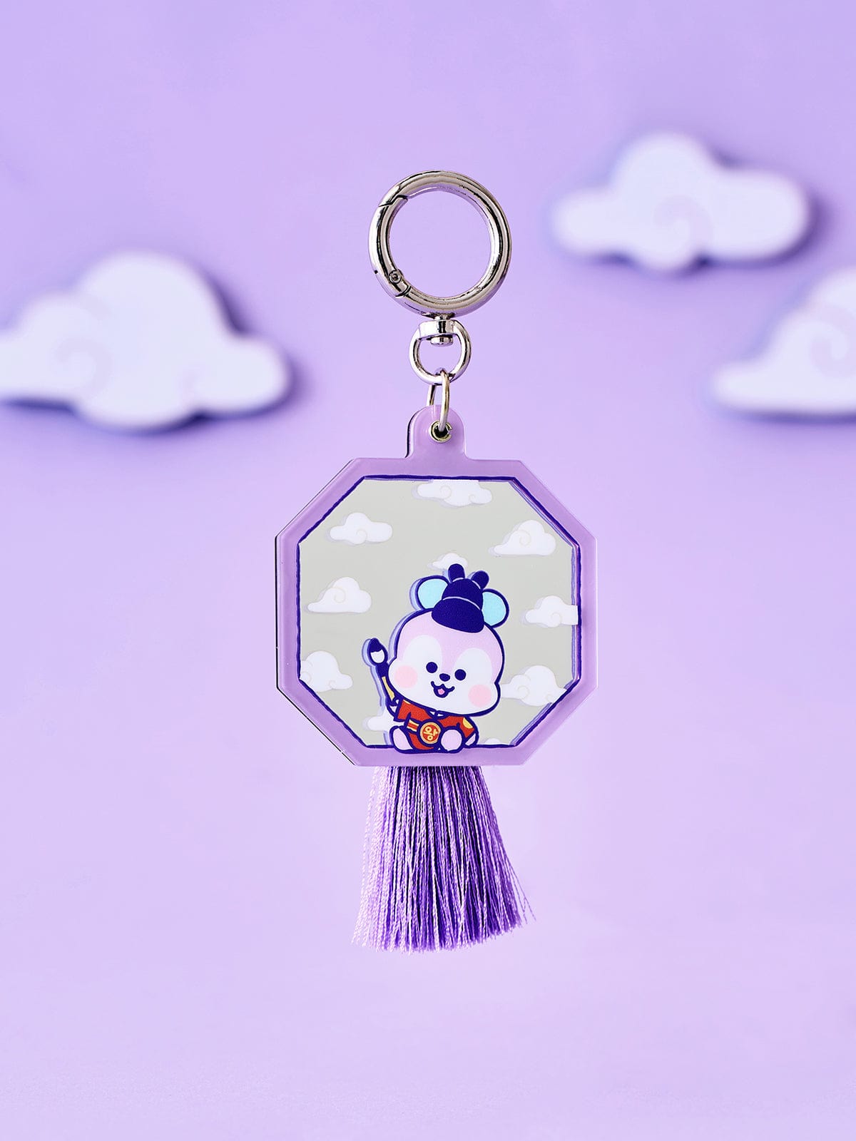 BT21 MANG BABY MIRROR KEYRING K-EDITION ver.2