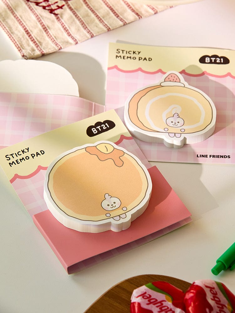 BT21 MANG BABY STICKY MEMO NOTEPADS BAKERY SHOP