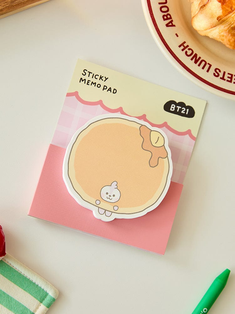 BT21 MANG BABY STICKY MEMO NOTEPADS BAKERY SHOP