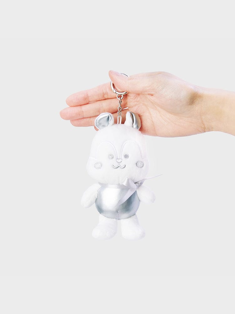 BT21 MANG DOLL KEYRING SILVER EDITION