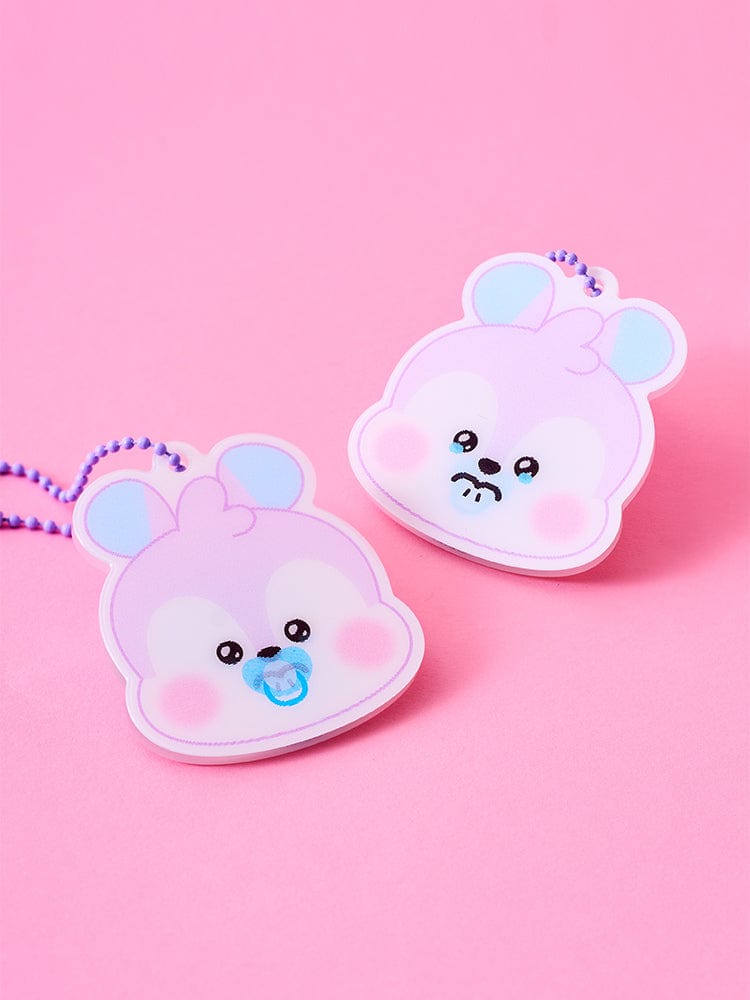 BT21 MANG NEWBORN BABY LENTICULAR 3D KEYRING