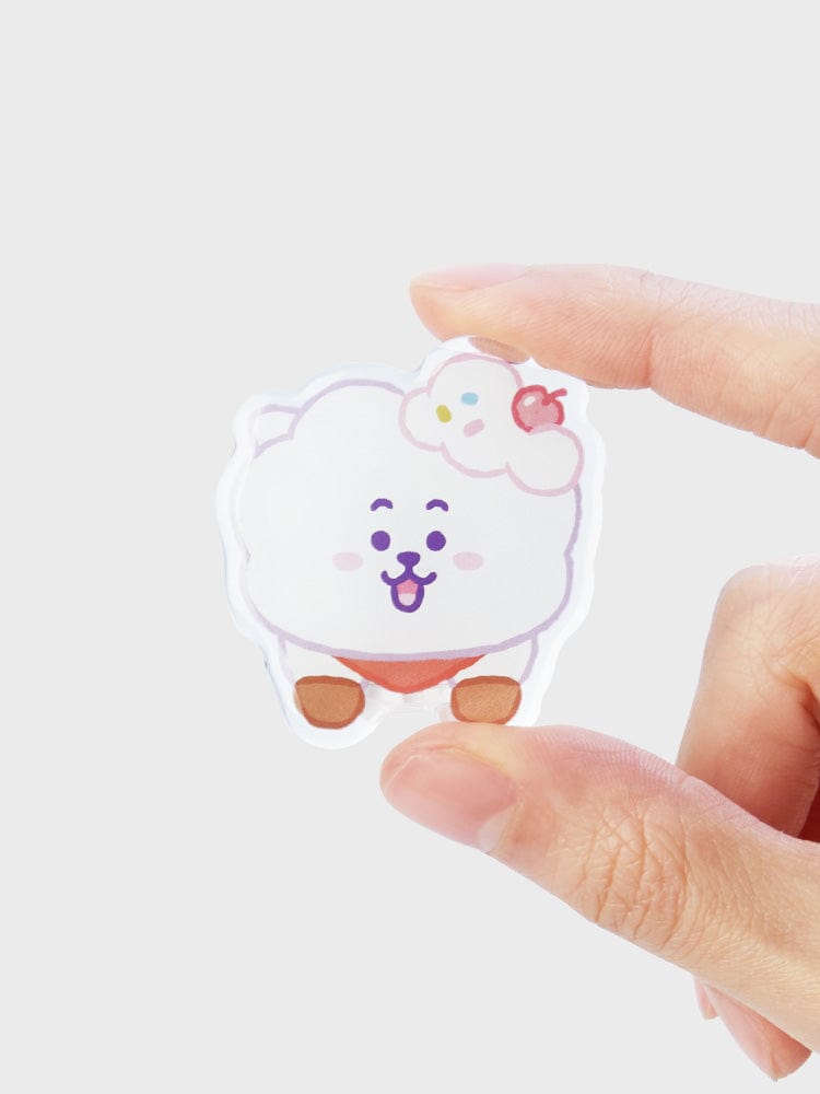 BT21 RJ ACRYLIC MAGNETIC CLIP ON THE CLOUD EDITION