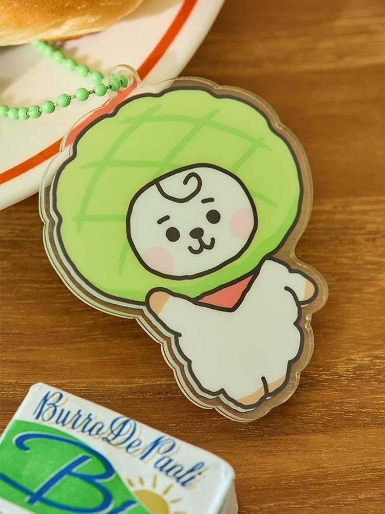 BT21 RJ ベビー アクリルキーホルダー ベーカリーショップ