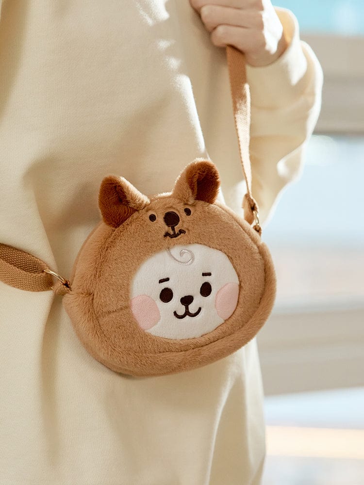 BT21 RJ ベビー クロスボディバッグ ふわふわ