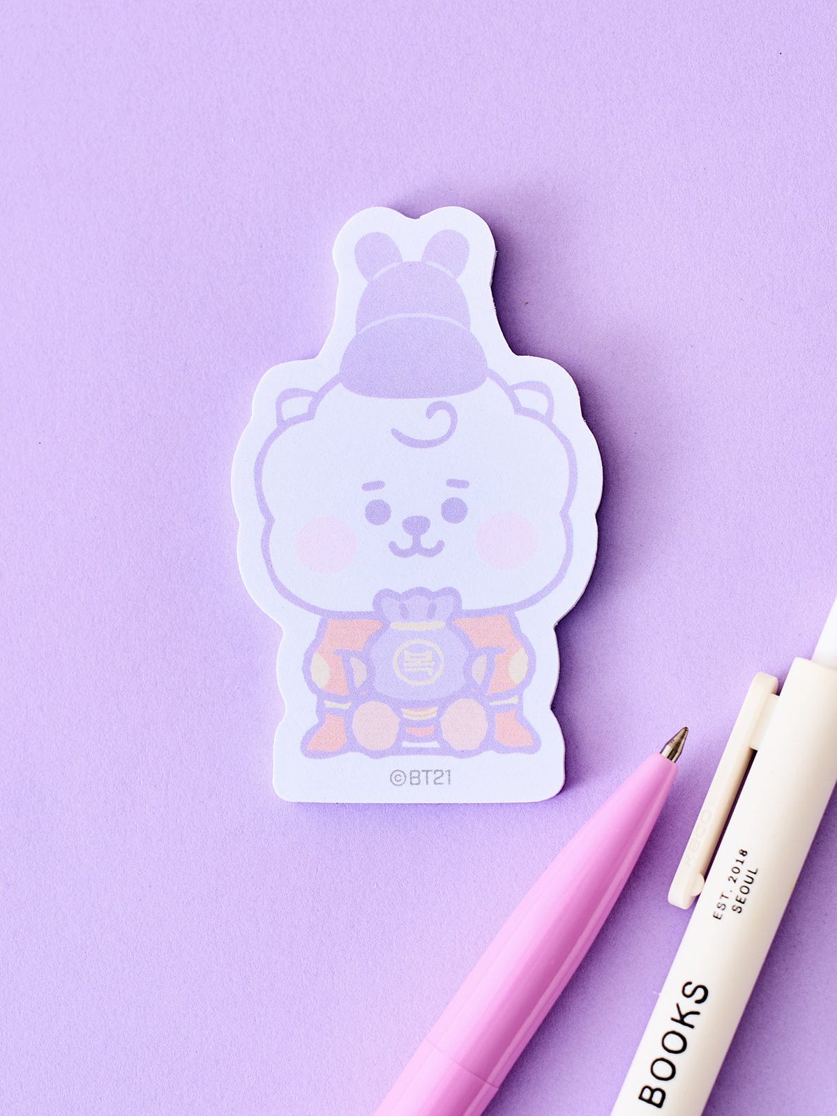 BT21 RJ BABY MEMO NOTEPADS K-EDITION ver.2