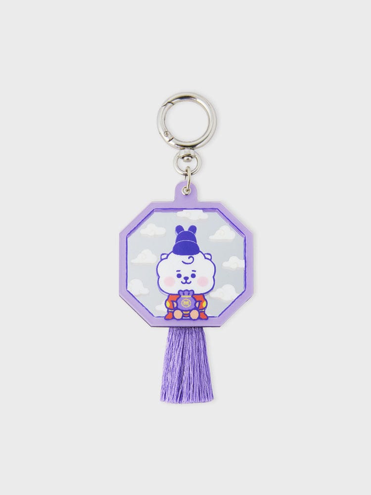 BT21 RJ BABY MIRROR KEYRING K-EDITION ver.2