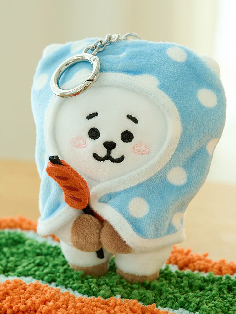 BT21 RJ ドール キーホルダー キャンプファイヤー