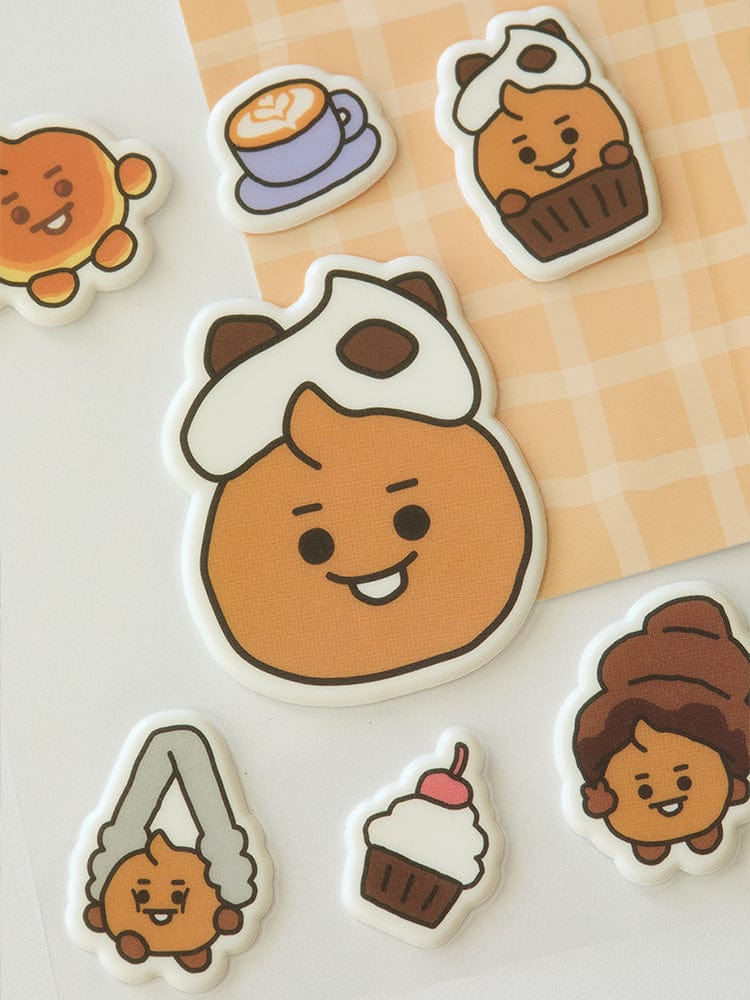 BT21 シュキー ベビー ステッカー ベーカリーショップ