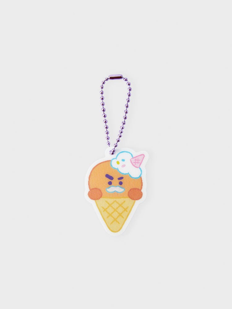 BT21 シュキー レンチキュラー3Dキーホルダー オンザクラウドエディション