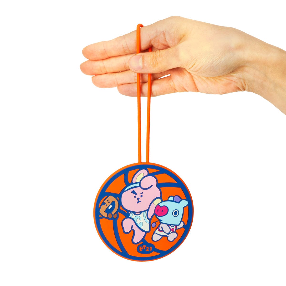 BT21 SPORTS CLUB LUGGAGE TAG BASKETBALL