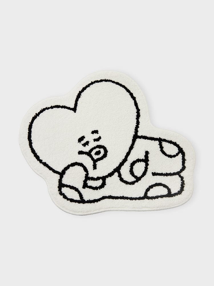 BT21 タタ ノンスリップ スモールラグ コージーホーム