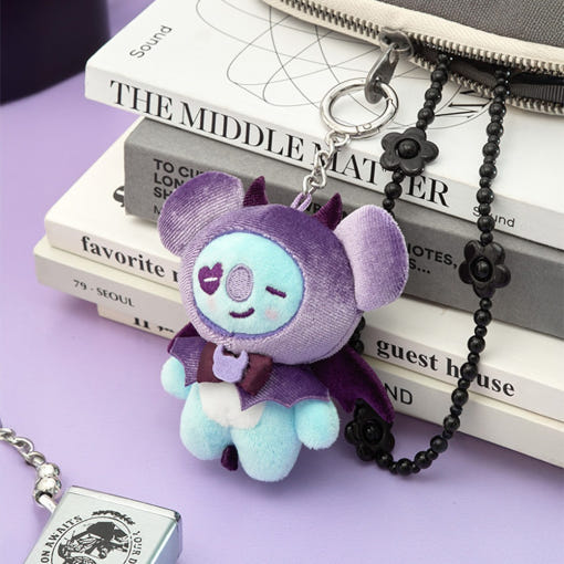BT21 Angel & Villain Villain Plushy Key Ring | Kool Seoul