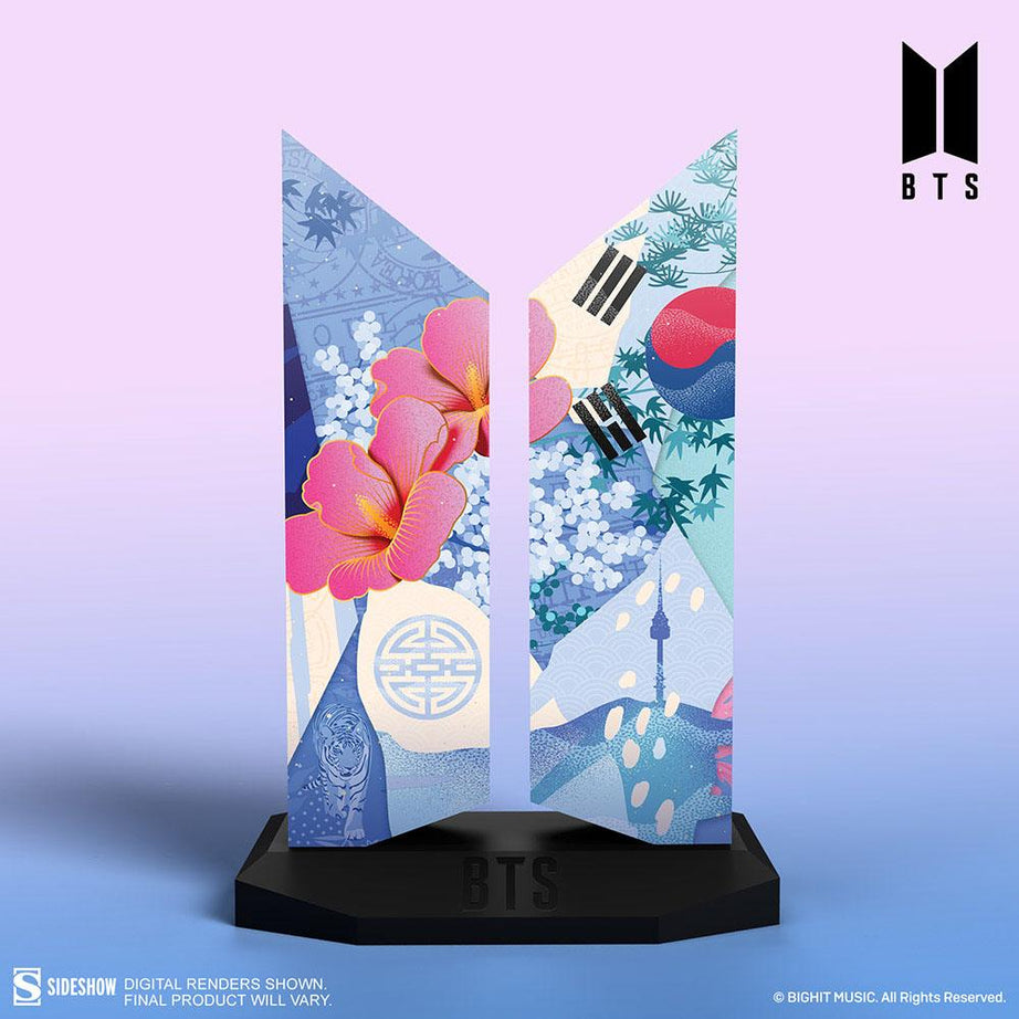 BTS Statue Premium BTS Logo - Seoul Edition - Ultra Limited on sales on our Website !