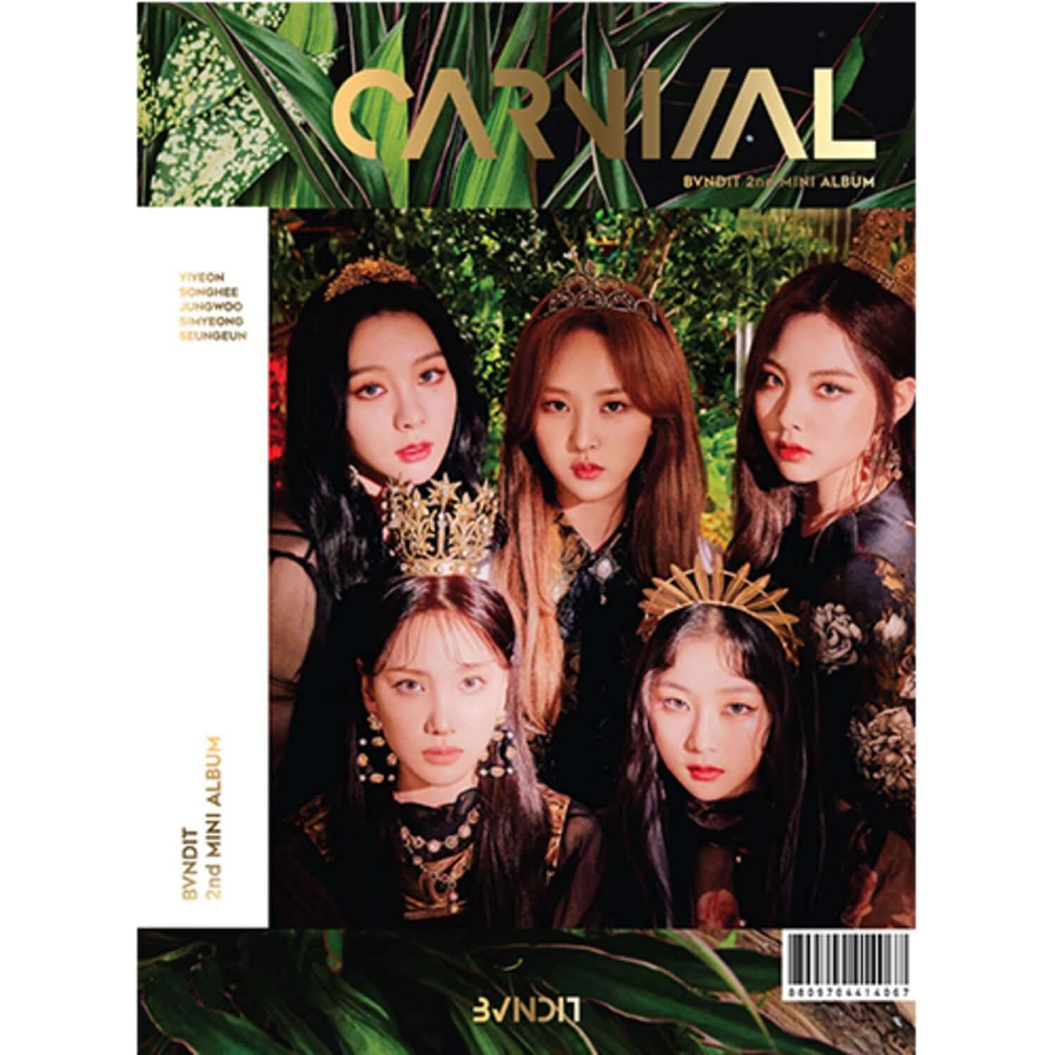 BVNDIT - 2nd Album [Carnival] - Kpop Album | Kool Seoul - Buy Kpop Albums Online