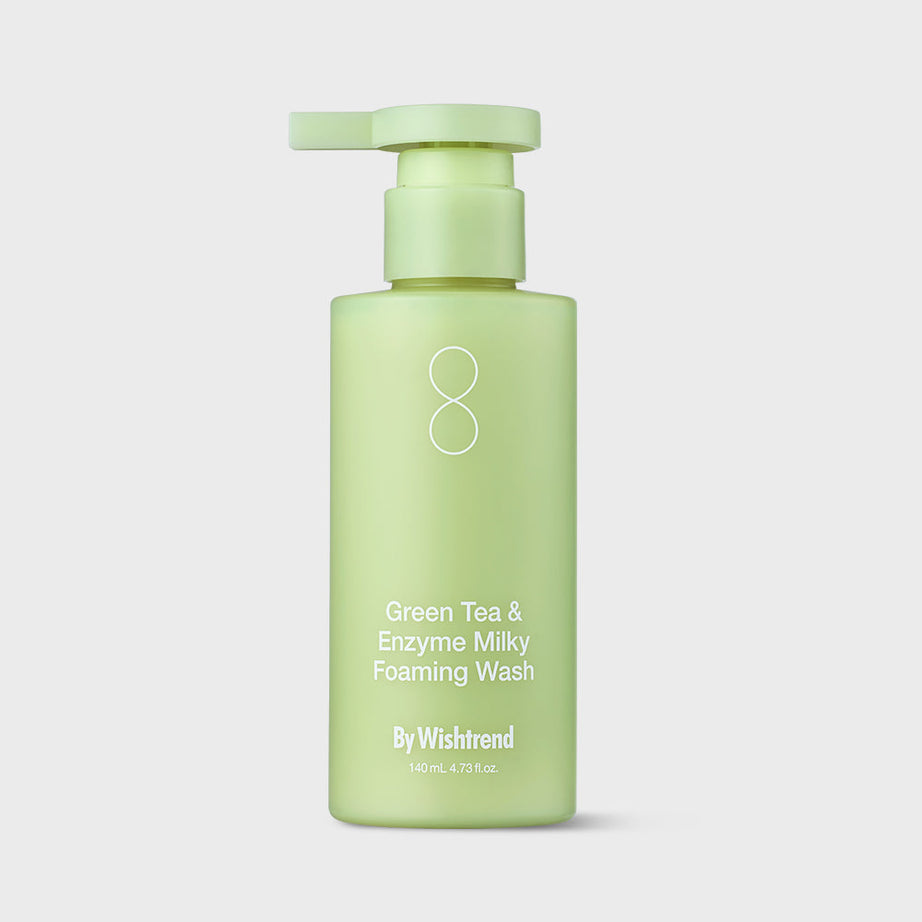 BY WISHTREND Green Tea &amp; Enzyme Milky Foaming Wash 140ml