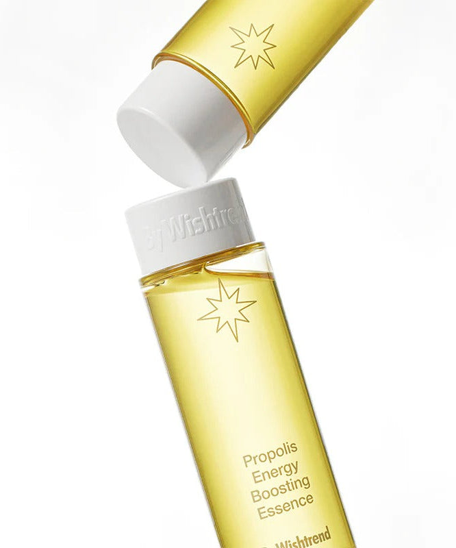 BY WISHTREND Propolis Energy Boosting Essence 100ml in yellow bottle