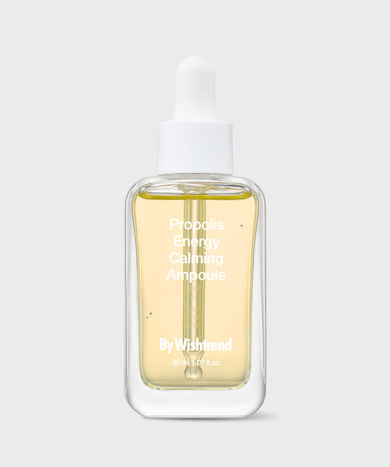 BY WISHTREND Propolis Energy Calming Ampoule 30ml bottle on a white background