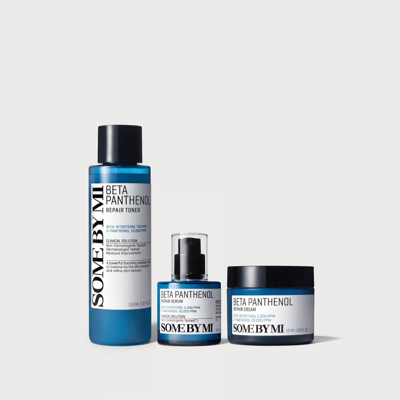 SOME BY MI Beta Panthenol Basic Set (Toner+Serum+Cream) | Kool Seoul
