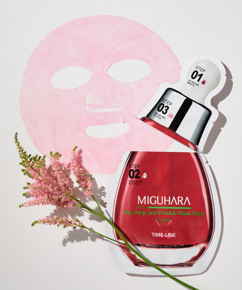 MIGUHARA Big 3Step Anti Wrinkle Mask Origin | Kool Seoul