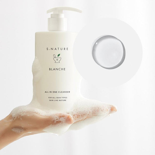 S.NATURE Blanche Cleanser 260ml available on Koolseoul.com, your Korean Eshop from Seoul !