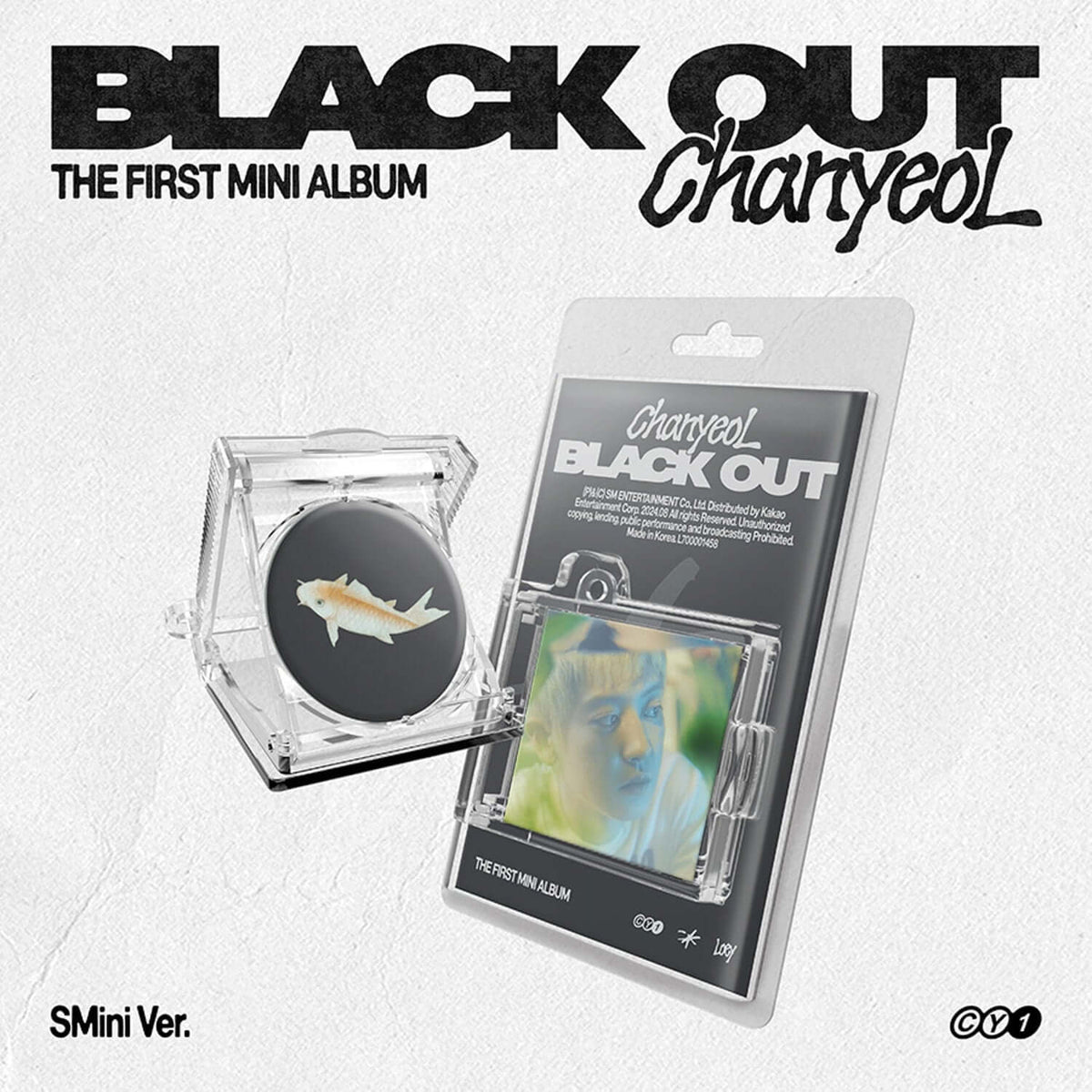 CHANYEOL - 1st Album [Black Out] (SMini Ver.)(Smart Album) - | Kool Seoul - Buy Kpop Albums Online