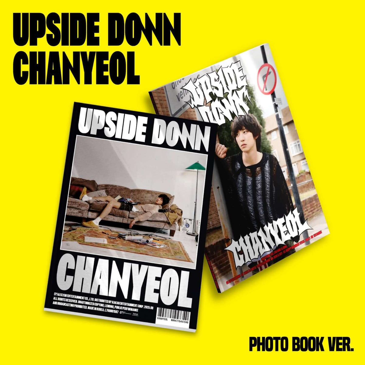 CHANYEOL - 2nd Album [Upside Down] (PHOTO BOOK Ver.) (Random | Kool Seoul - Buy Kpop Albums Online
