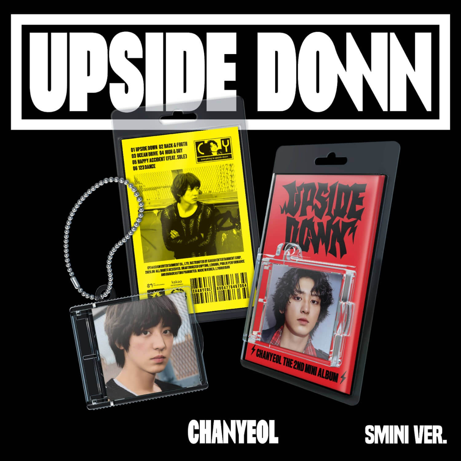 CHANYEOL - 2nd Album [Upside Down] (SMini Ver.)(Smart Album) | Kool Seoul - Buy Kpop Albums Online