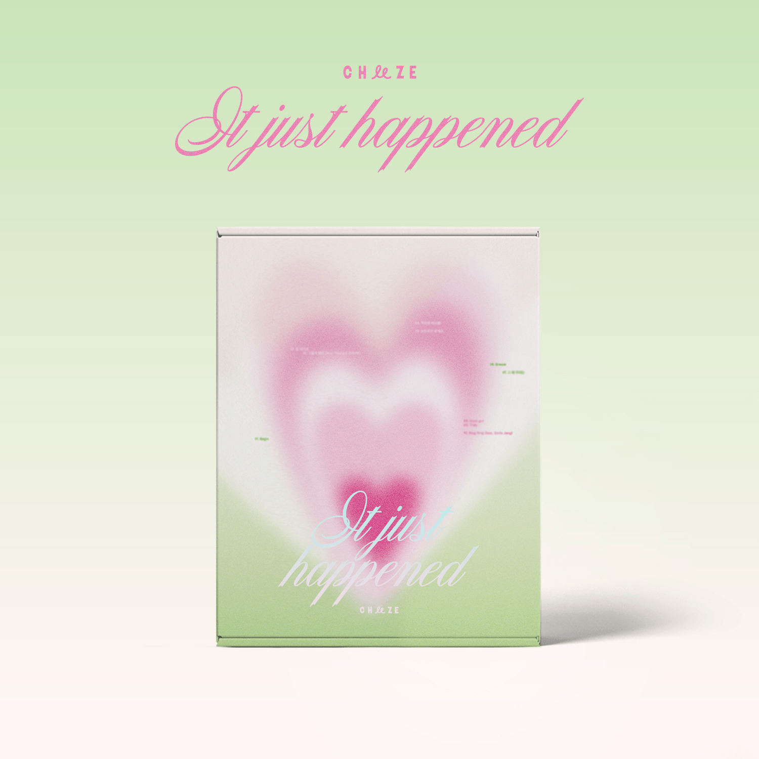CHEEZE - [It just happened] - Kpop Album | Kool Seoul - Buy Kpop Albums Online