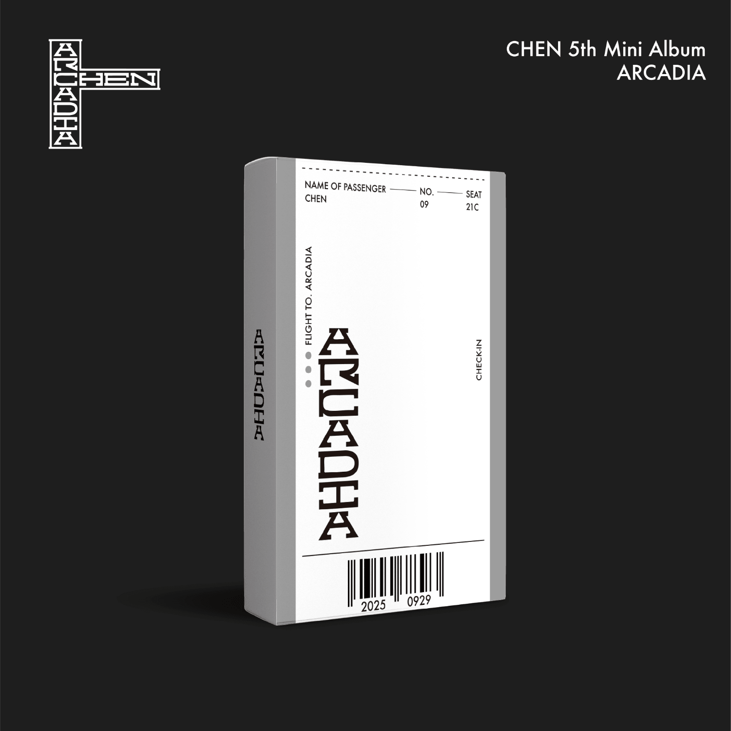 CHEN - The 5th Mini Album [Arcadia] (Kiwee Ver.) - Kpop Albu | Kool Seoul - Buy Kpop Albums Online