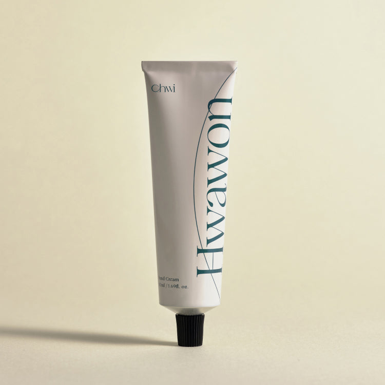 Image of CHWI (CHI) Hwa Won Hand Cream 50ml in beige packaging