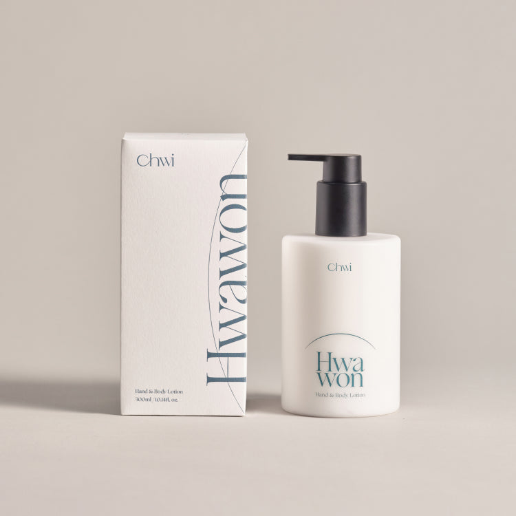CHWI (CHI) Hwa Won Hand & Body Lotion 300ml bottle and box packaging.