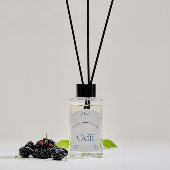 CHWI (CHI) Odii Diffuser 100ml with sweet berries, a luxury fragrance diffuser for home aromatherapy experience.