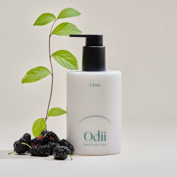 CHWI (CHI) Odii Hand & Body Lotion 300ml bottle with berries and leaves